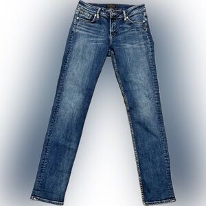Silver Jeans Women's Boot Cut in Deep Blue